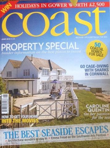 Our Classic deckchair included in Coast Magazine