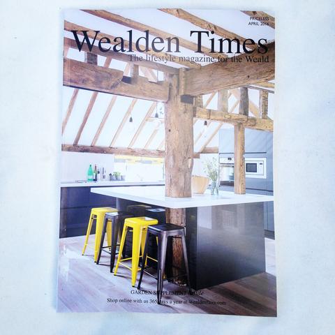 Deckchairs and cushions from Denys & Fielding included in the Wealden Times
