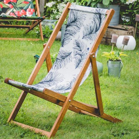 Traditional Wooden Deckchair