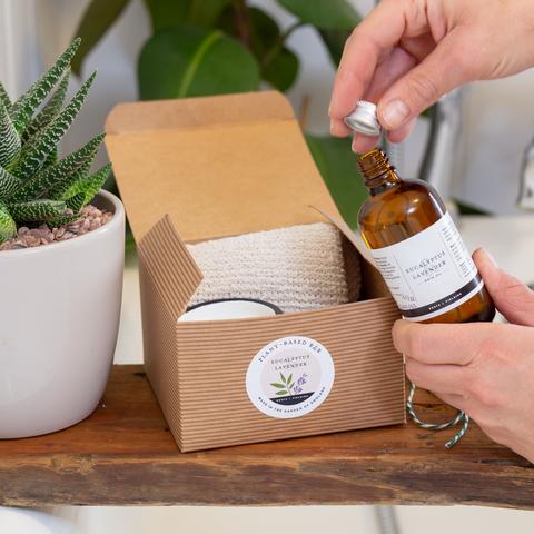 Aromatherapy Gift Set - Eucalyptus & Lavender