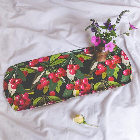 Cherry Pattern Serving Tray