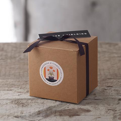 Citronella Candle (Large, Natural Citronella Candle blended with Clementine Essential Oil)