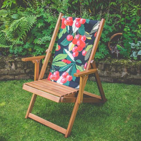 Cherry Pattern Garden Chair