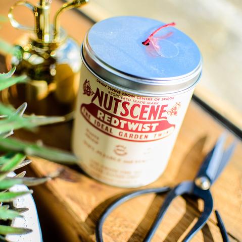 tin of twine at Denys & Fielding