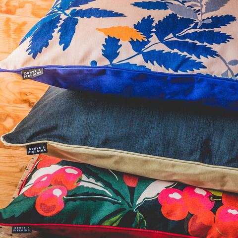 floor cushion at Denys & Fielding